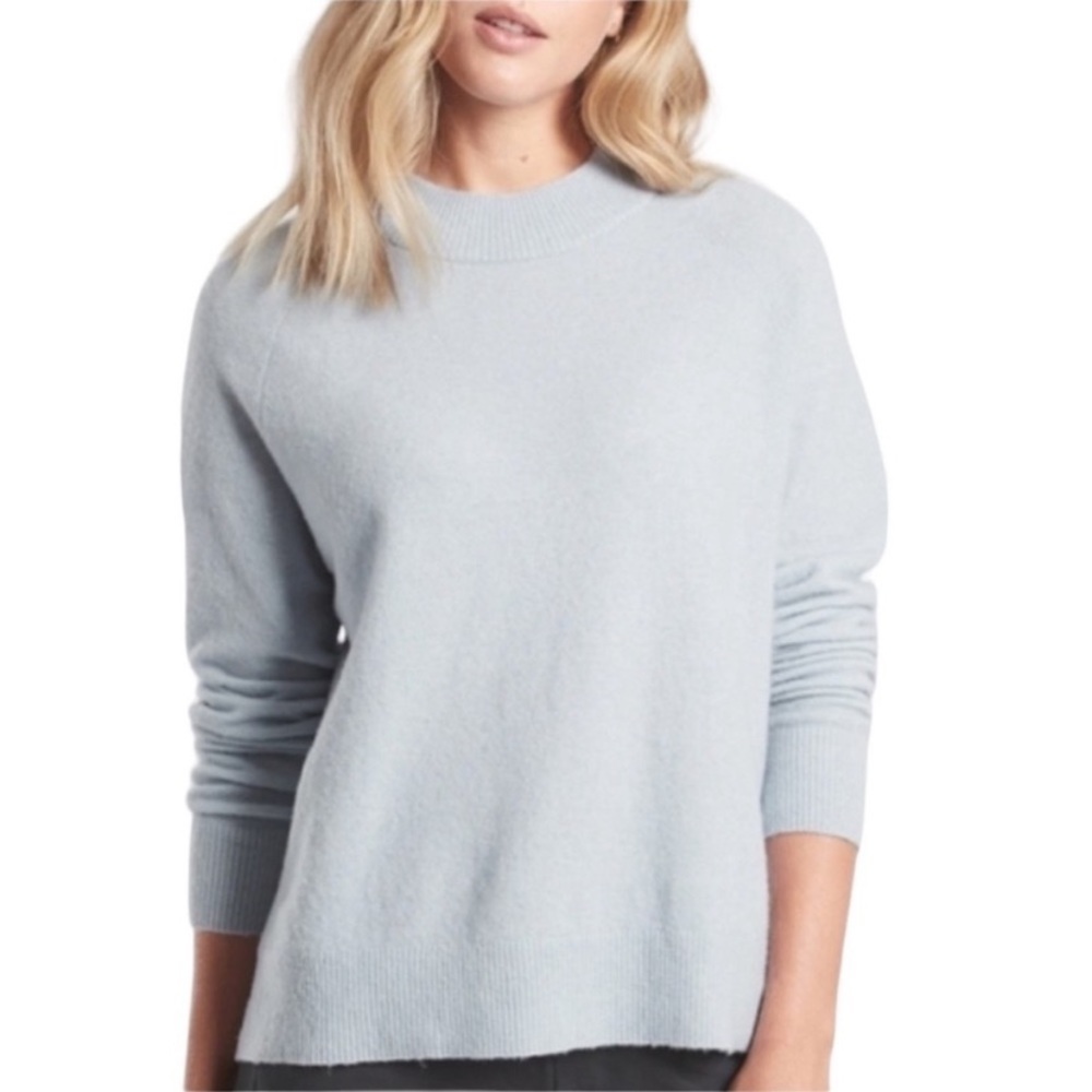ATHLETA Hawthorn Merino Wool Crew Neck Sweater EUC